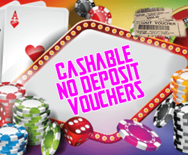 bestnewcasinos.uk Cashable No Deposit Vouchers